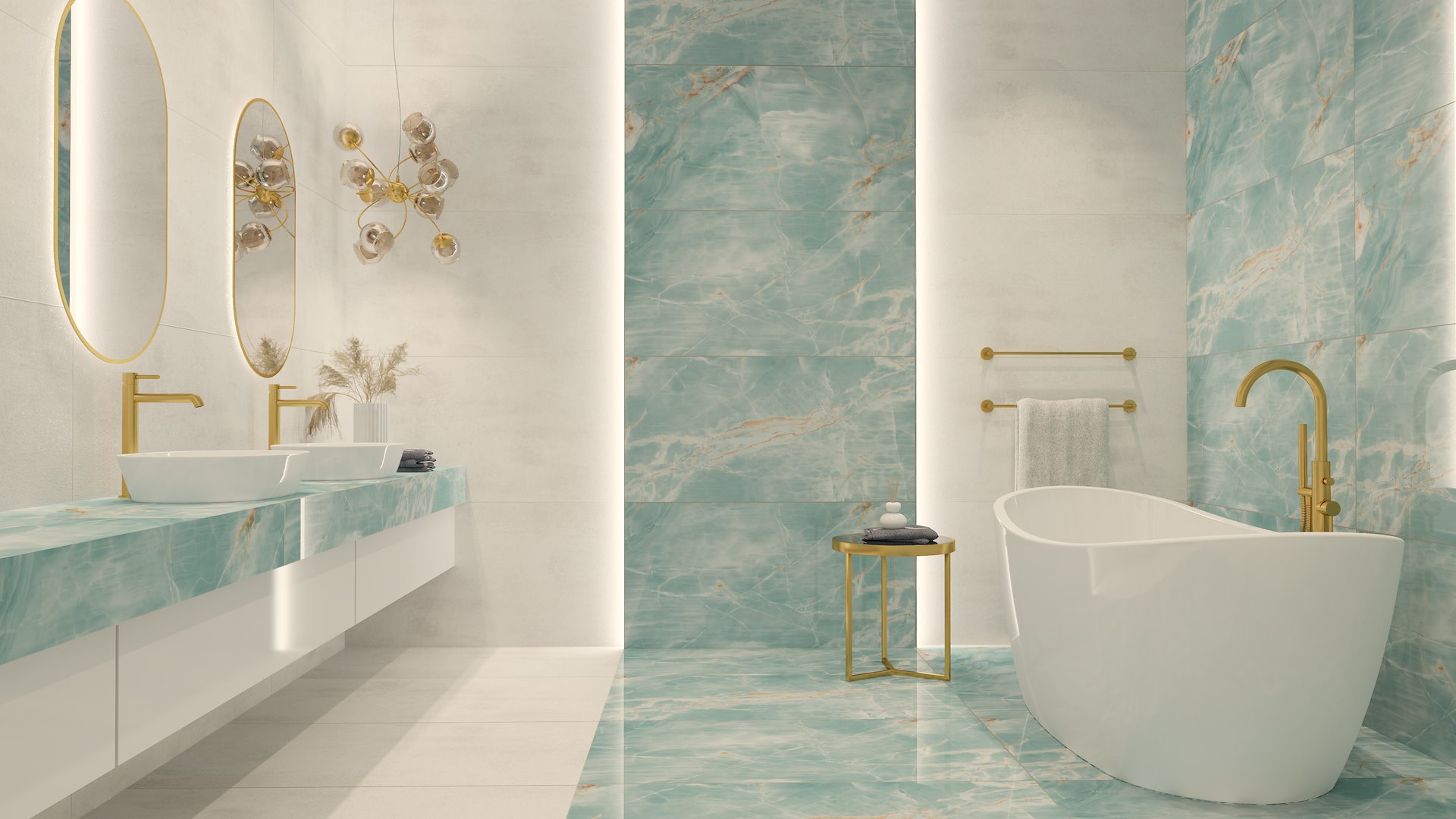 VENICE BLUE AQUA 60X120 (1,44) POLISHED preview