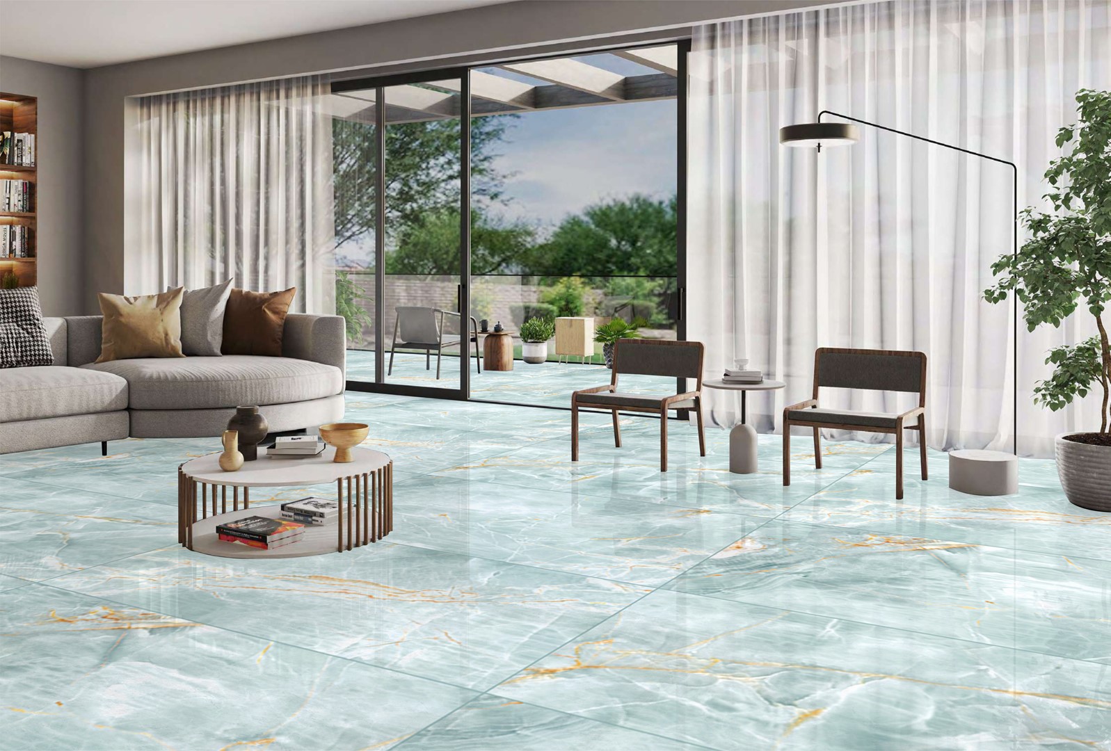 VENICE SKY BLUE 60X120 (1,44) POLISHED preview